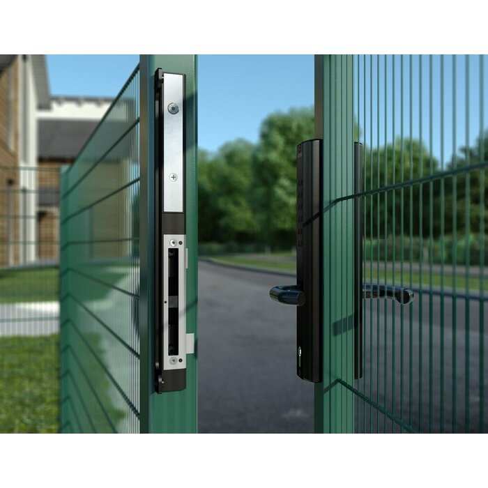 LOCINOX Loquet de serrure à mortaiser Locinox SFKU-V pour serrures à mortaiser à code - loquet de serrure de portail