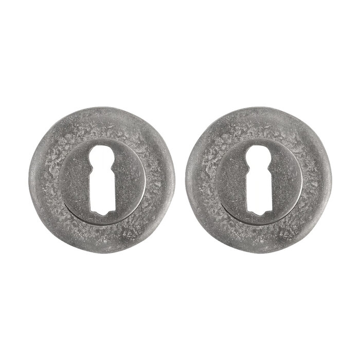 Dauby Dauby Pure BB key rosette 1925 – raw metal (RM)