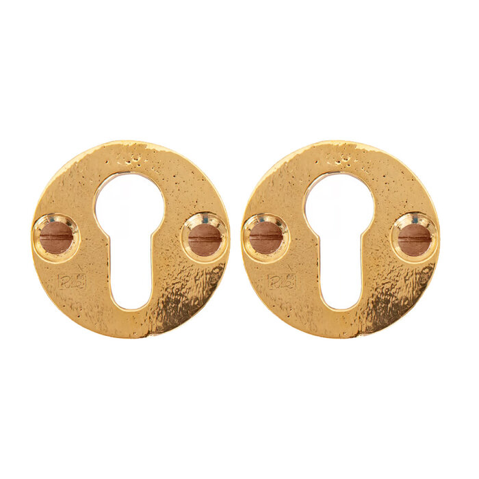 Dauby Dauby Pure PZ Zylinderrosette 50F – roh polierte Bronze (RBP)