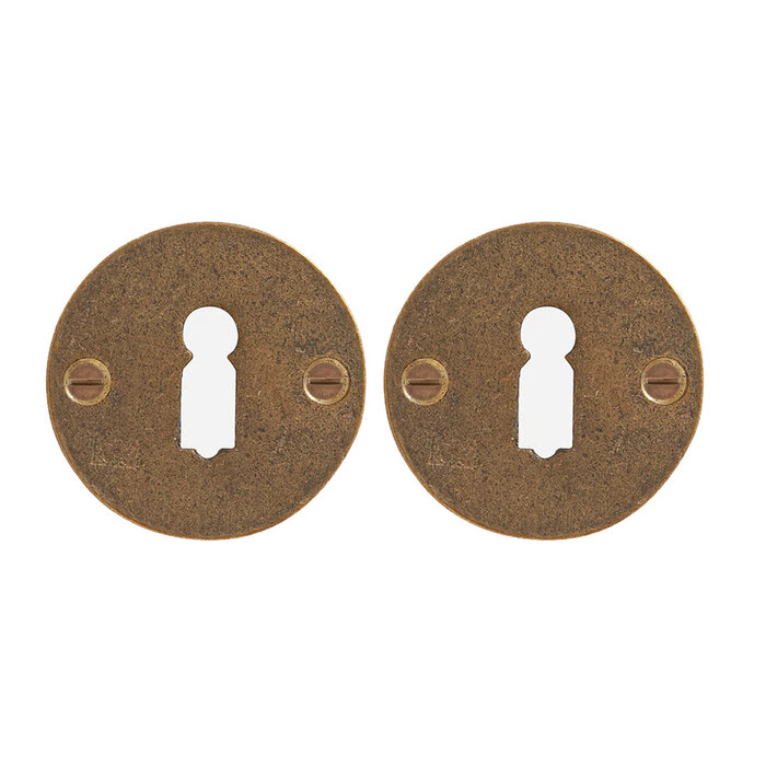 Dauby Dauby Pure BB Schlüsselrosette 50F – Rohbronze (RB)