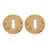 Dauby Dauby BB rosette 50F – polished raw bronze