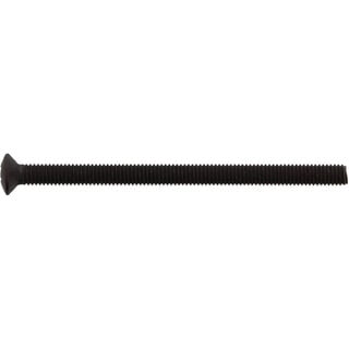 Intersteel 90mm black hexagonal bolt for security rosette for door thickness 75mm