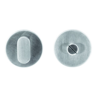 HDD WC-Garnituur Rond Inox Plus zonder indicator