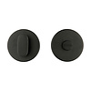 HDD Round toilet set Shape black textured UV without indicator