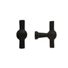 Dauby Bouton de meuble BT Chemin de Fer noir