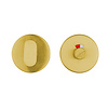 HDD Round Shape toilet set matte copper with red/white indicator