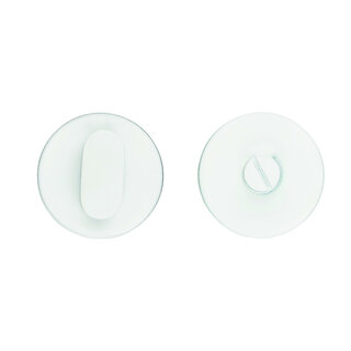 HDD WC garnituur rond Shape wit structuur zonder rood/wit indicator