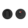 HDD Round toilet set Shape class 3 black with red/white indicator