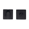 HDD Toilet set square shape black textured UV without indicator
