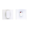 HDD WC set Square Shape white textured with red/white indicator