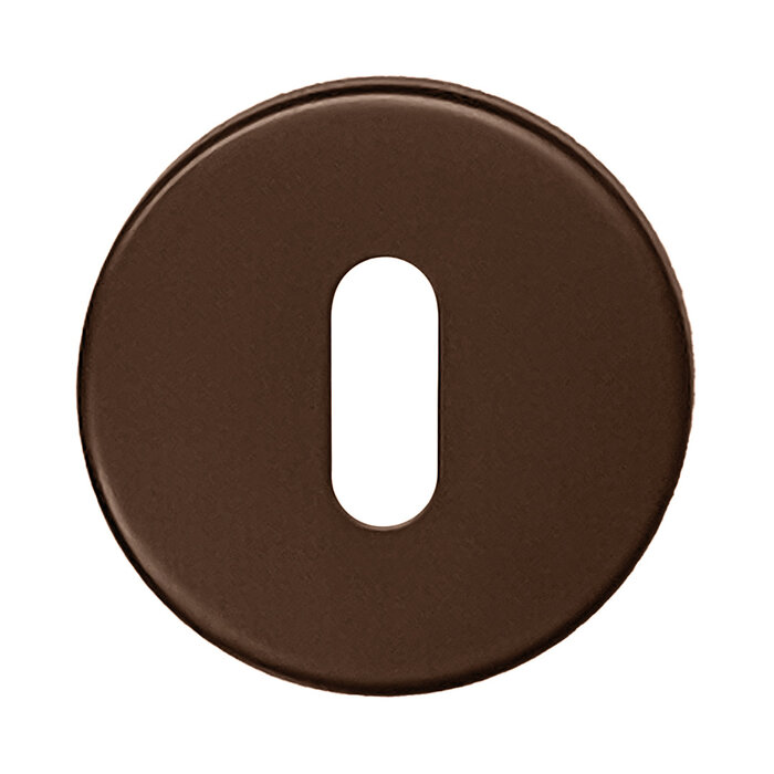 HDD 1 Plaque de clé ronde, forme bronze mat