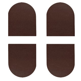 AGB Cover caps AGB eclips 2.2 Matte bronze 38 x 30 mm