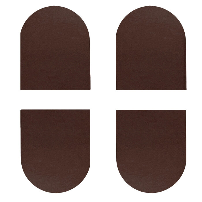 AGB  Capuchons de protection AGB eclips 2.2 Bronze mat 38 x 30 mm