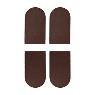 AGB Afdekkapjes AGB eclips 3.2 Mat brons 44 x 25 mm