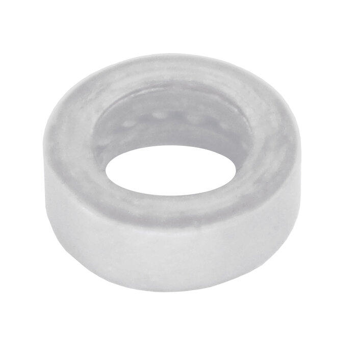 HDD Stainless Steel Ring White textured 16x6mm for hinge 100x88x3.5/6mm