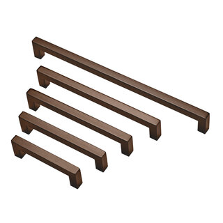 HDD Möbelgriff CUBICA 10 mm – mattbronze