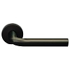 Formani Door handle Basics LBIII-19 sprung on round rosette - Bronze
