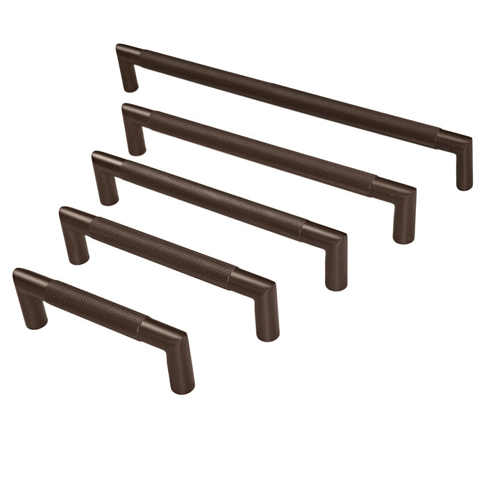 HDD Mat bronzen meubelgreep HASHTAG 12 mm