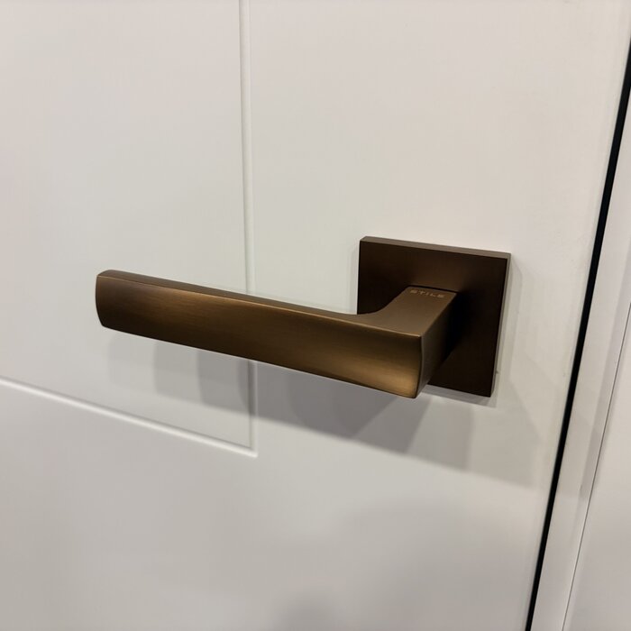 STILE Poignées de porte STILE LIMA 53x53x7 mm - marron clair