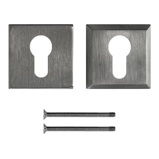 HDD Security cylinder plate SKM square stainless steel 10 mm