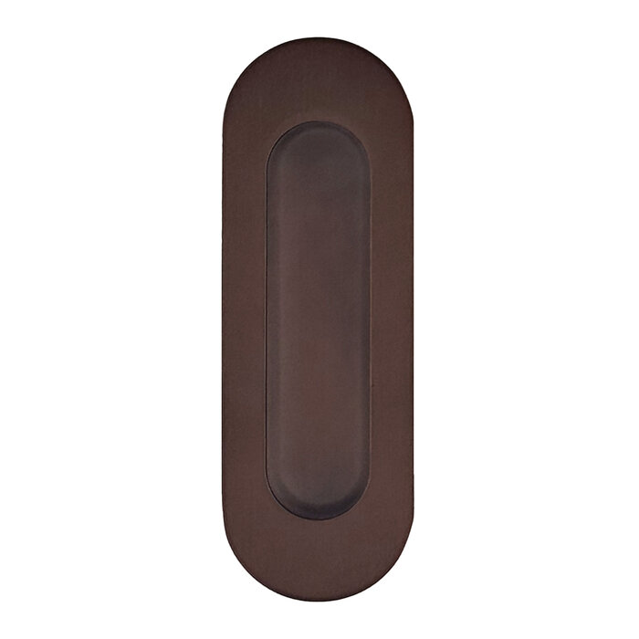 HDD Ovales Gehäuse mit Blindabdeckung – Mattes Bronze