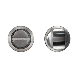 HDD WC garnituur rond minimalistisch inox plus