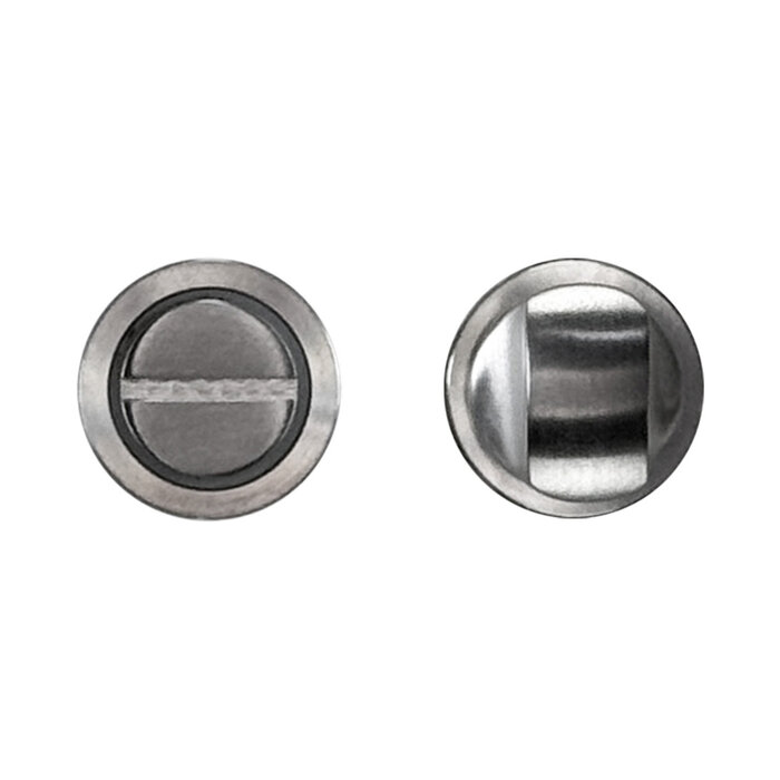 HDD Rundes minimalistisches Edelstahl-WC-Set plus