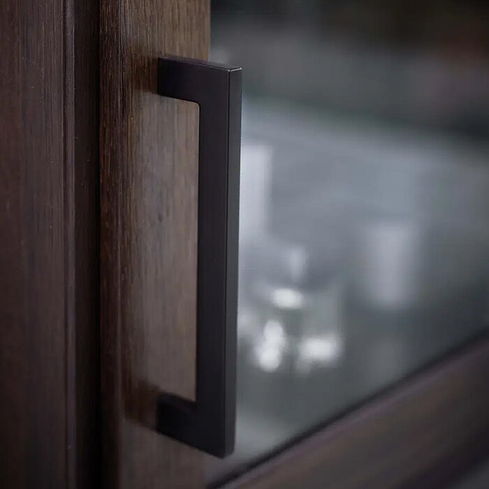 Furnipart Furnipart furniture handles FLAT - Brown/Black