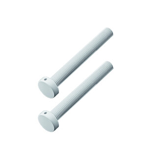 HDD Bevestigingsset M10 voor deurgreep buitendeur wit structuur