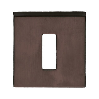 HDD 1 Square matte bronze key plate (inside)