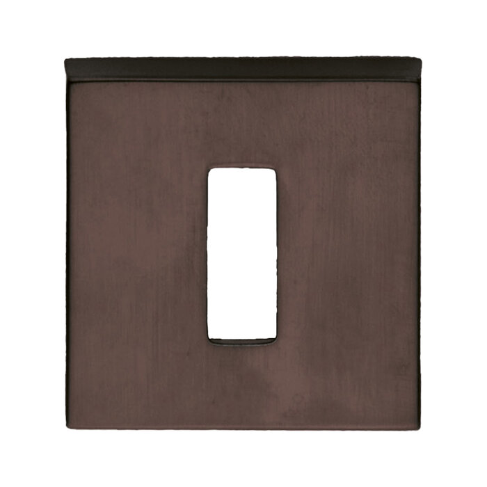 HDD 1 Square matte bronze key plate (inside)
