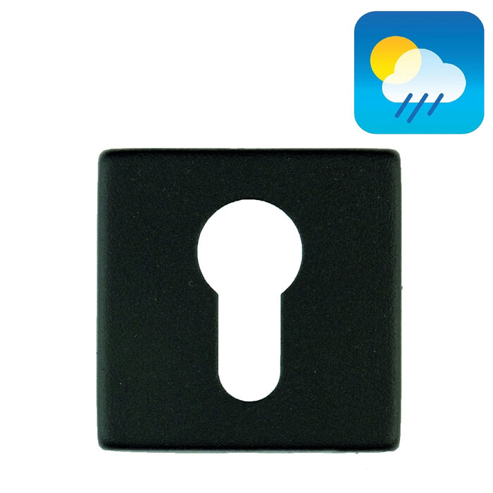 HDD 1 Cylinderplaatje square shape zwart UV Structure