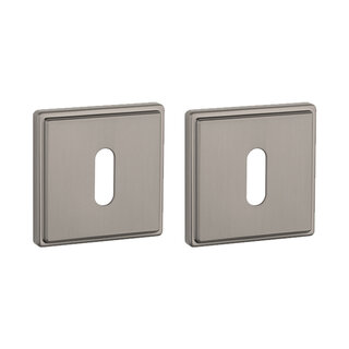 Aprile APRILE Premium key plates square ribbed - Graphite