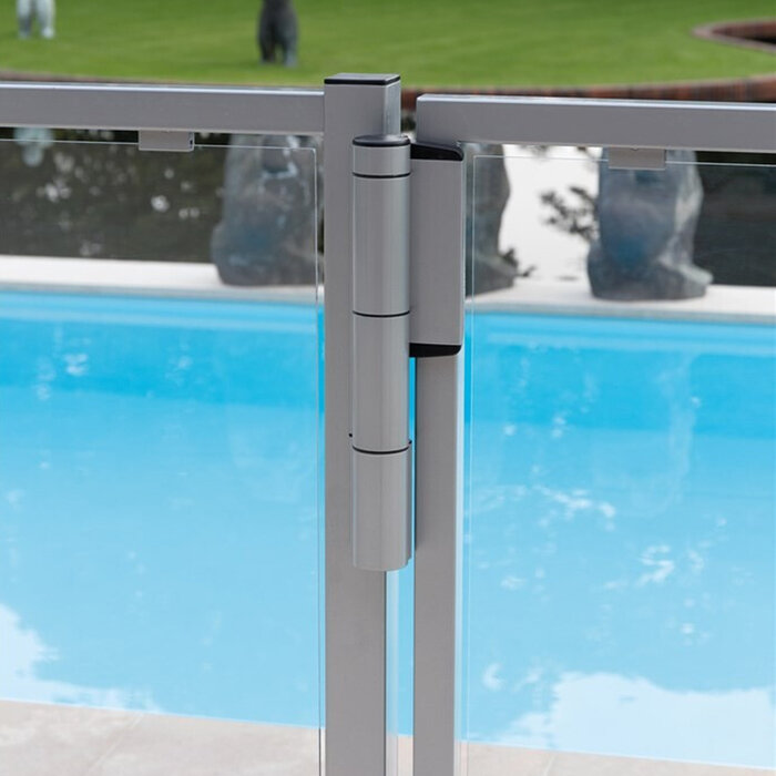 LOCINOX Hydraulic hinge and gate closer MAMMOTH180-2 with DINO hinge