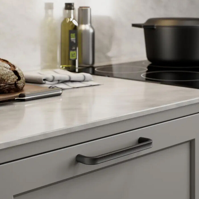 Furnipart Furniture handle TERRA matte black 160 mm