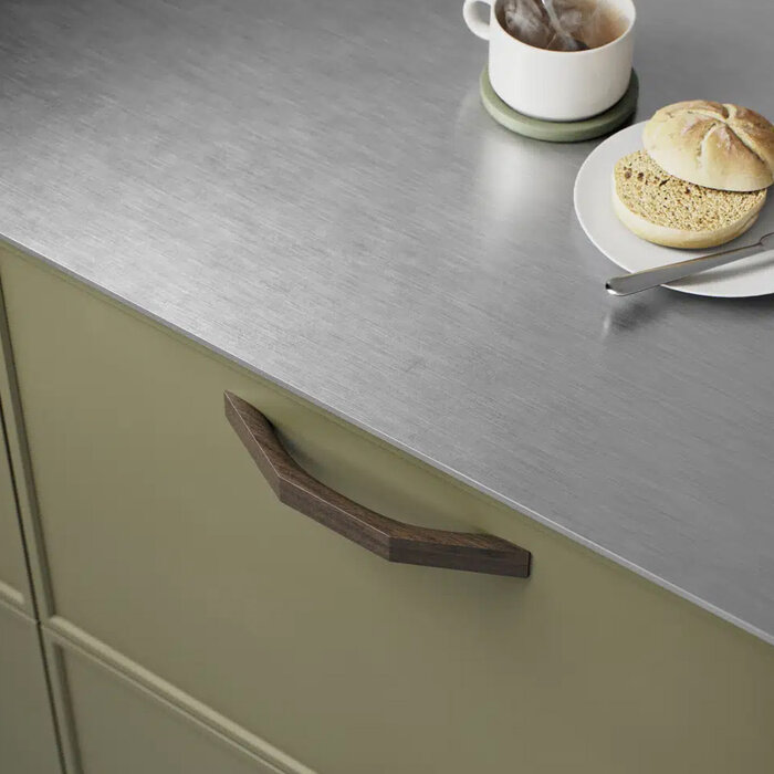 Furnipart Poignée de meuble RIALTO chêne brun foncé 160 mm