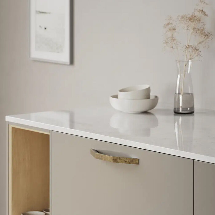 Furnipart RIALTO furniture handle antique brass