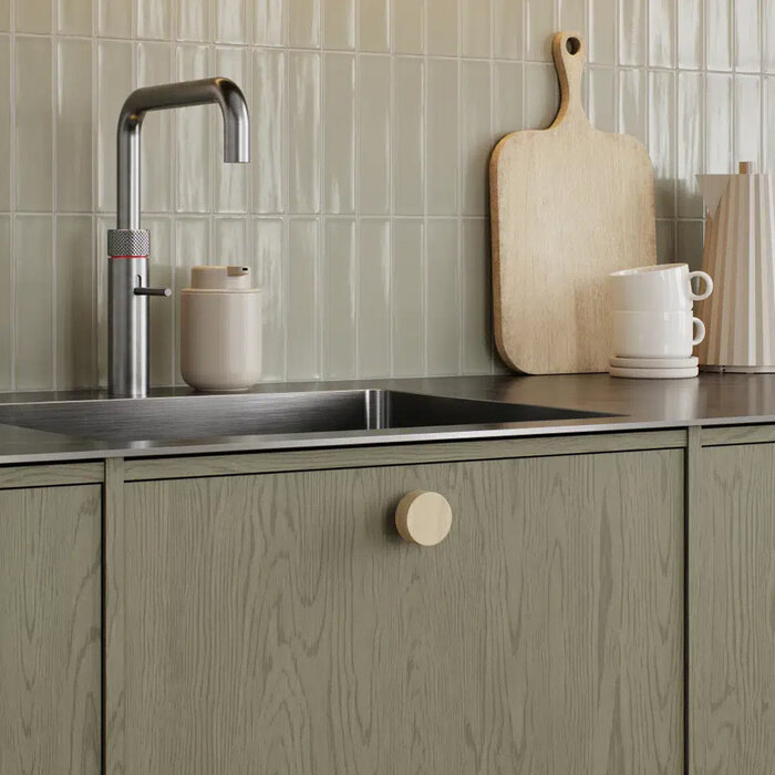 Furnipart Bouton de meuble ROW chêne clair (Nordique) Ø40 mm