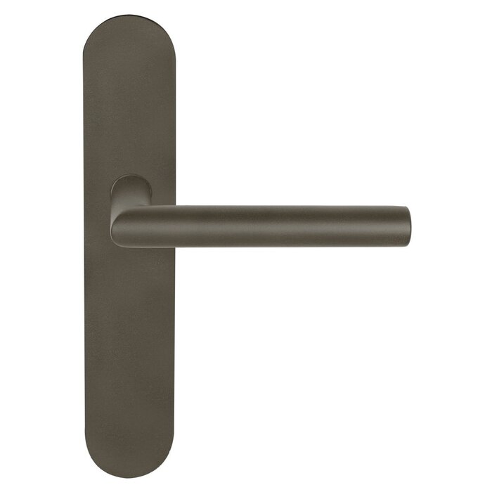 Formani Formani door handles Basics LB2-19P13SFC on blind escutcheon - Bronze