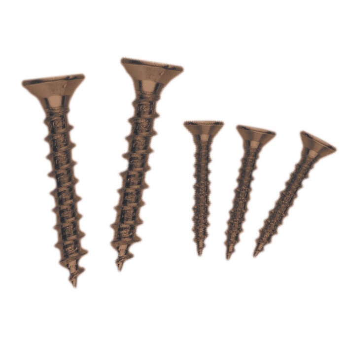 AGB Screw set for AGB lock, bronze