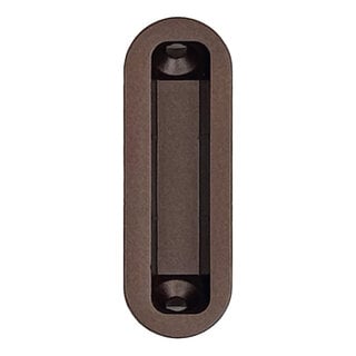 AGB Strike plate for magnetic lock AGB - matte bronze - wooden doors