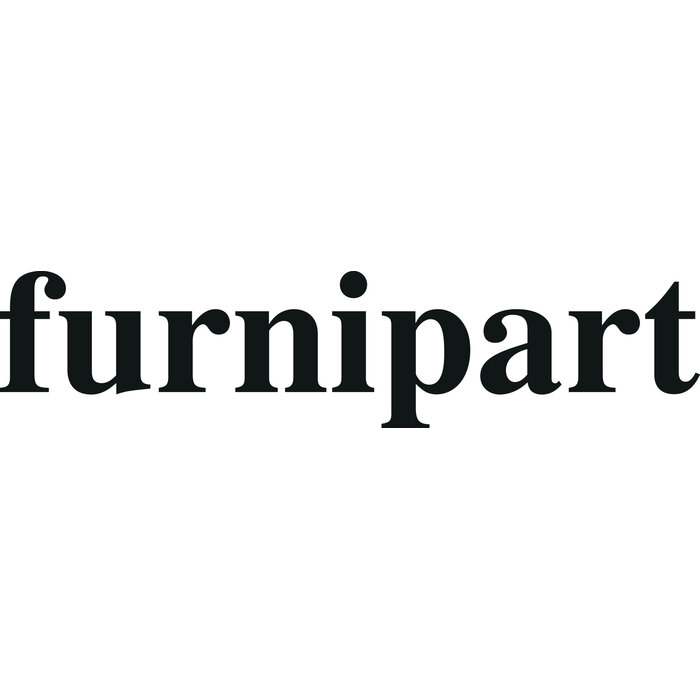 Furnipart Furniture knob VIBE matt stainless steel look Ø72.9 mm