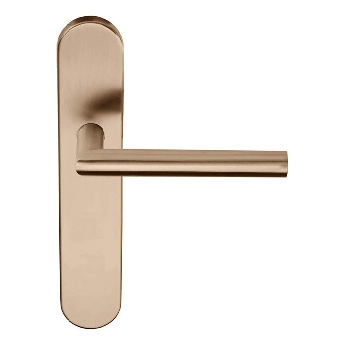 Formani Formani Türgriffe Basics LB2-19P13SFC auf Abdeckrosette – PVD-beschichtet, hellbronze
