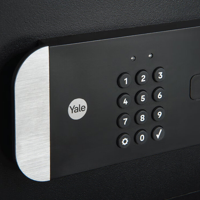 Yale Yale slimme kluis met alarm - bedienbaar via bluetooth of wifi - YSS/250/EB1