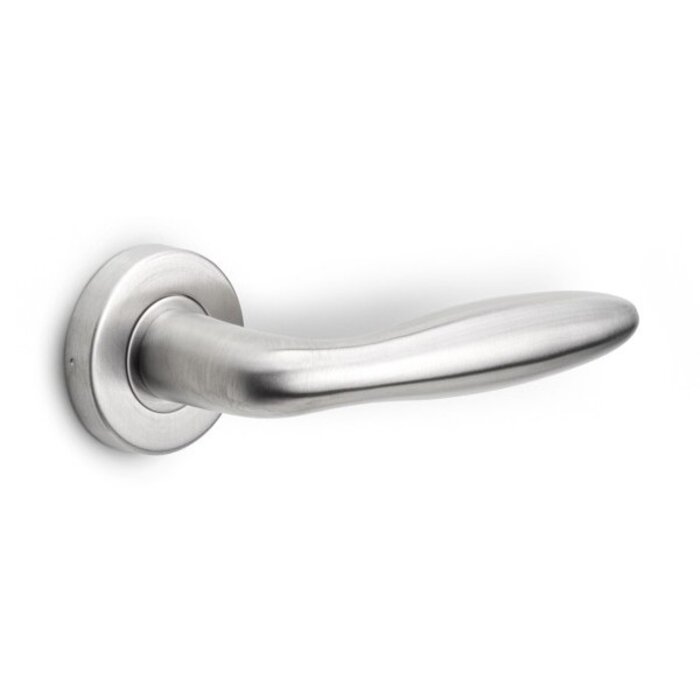 Formani Formani door handle Basics LB18H - Matt stainless steel