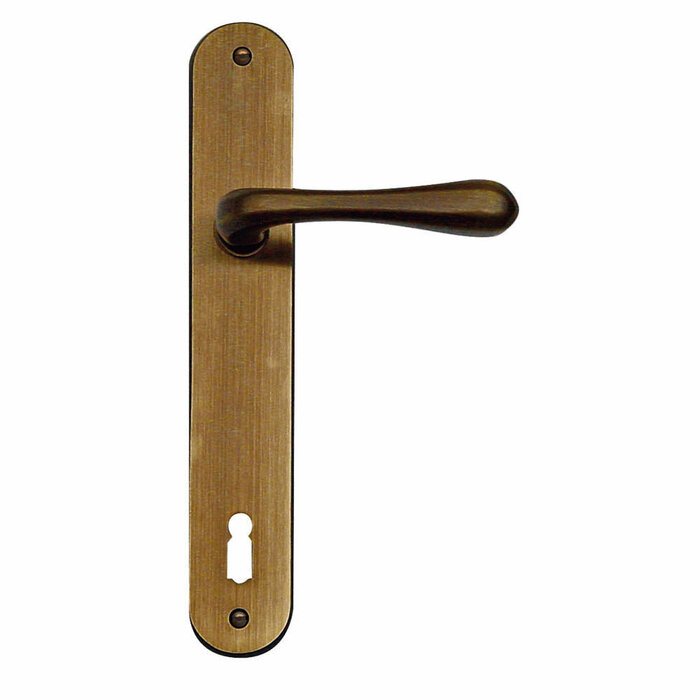 HDD Poignées de porte GRATA sur écusson - Bronze