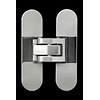 JAIROL Charnière invisible argent mat - 111 x 29 mm - 80 kg