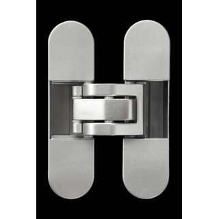 JAIROL Onzichtbaar scharnier mat zilver - 111x29mm - 80kg