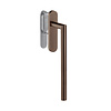 JNF Architectural Hardware JNF hefschuifdeurgreep enkel - PVD titanium chocolate