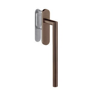 JNF Architectural Hardware JNF hefschuifdeurgreep enkel - PVD titanium chocolate